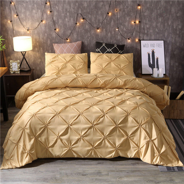 DouxLit – Parure de Lit en Coton avec Taies d'Oreiller - Rynova