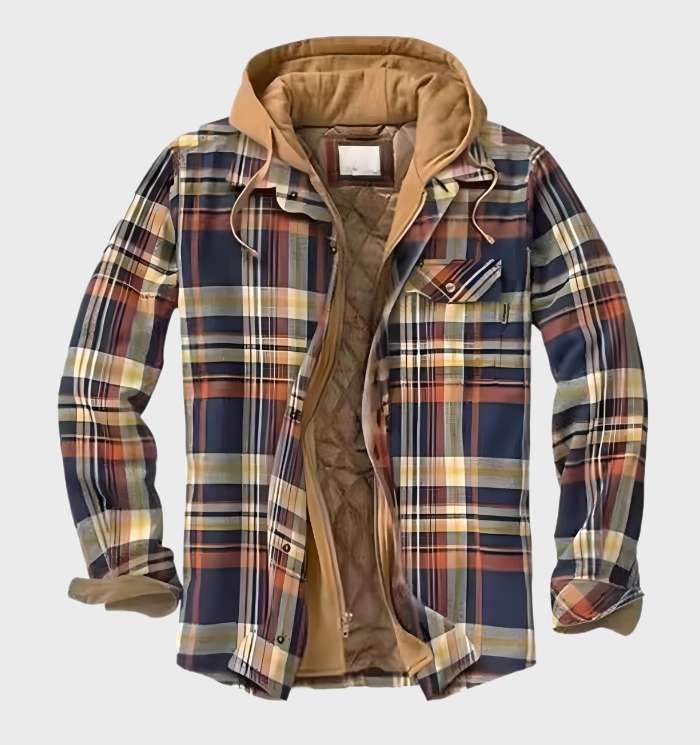 ColorFlare – Veste à Motifs Colorés avec Capuche pour Homme - Rynova
