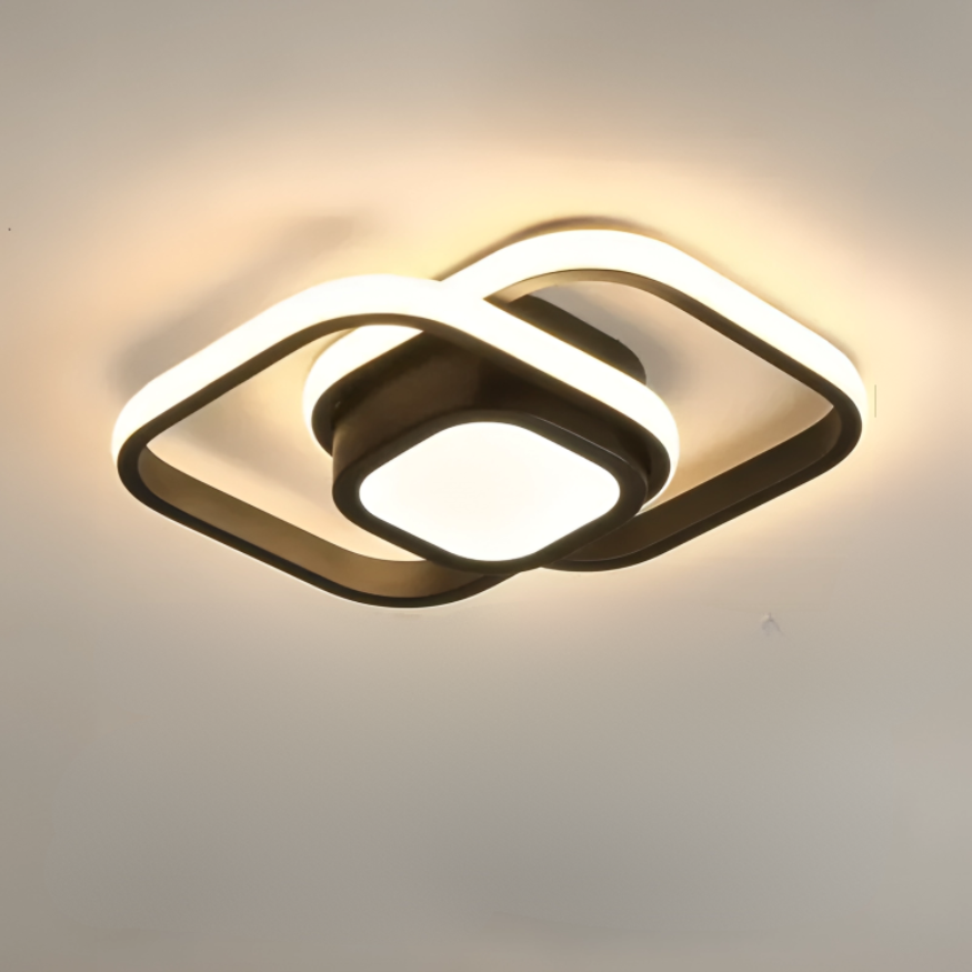 AnneauxLumière – Plafonnier LED contemporain Rynova