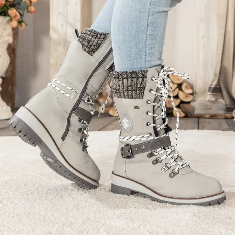 NordicHeat - Bottes d’Hiver Orthopédiques pour Femmes | Confort et Chaleur Exceptionnels - Rynova