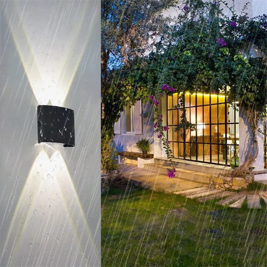 LumiFlex - Lampe Murale LED Moderne Étanche pour Intérieur et Extérieur - Rynova