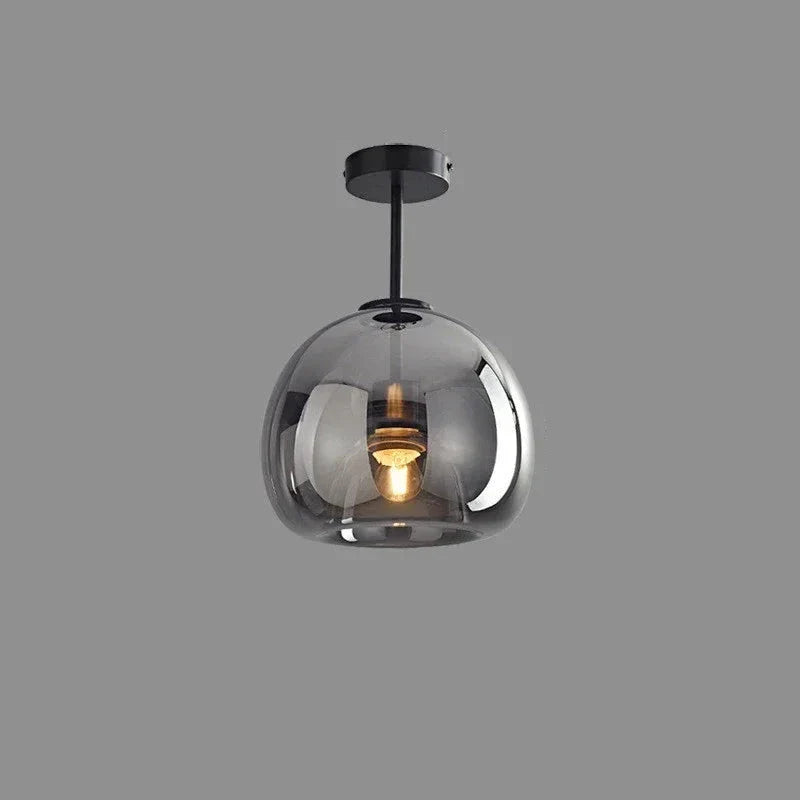 ClairLumière - Lampe de Plafond en Verre Minimaliste - Rynova