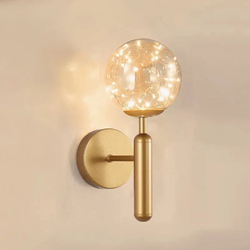 ÉclatVerre - Applique Murale LED en Verre Coloré - Rynova