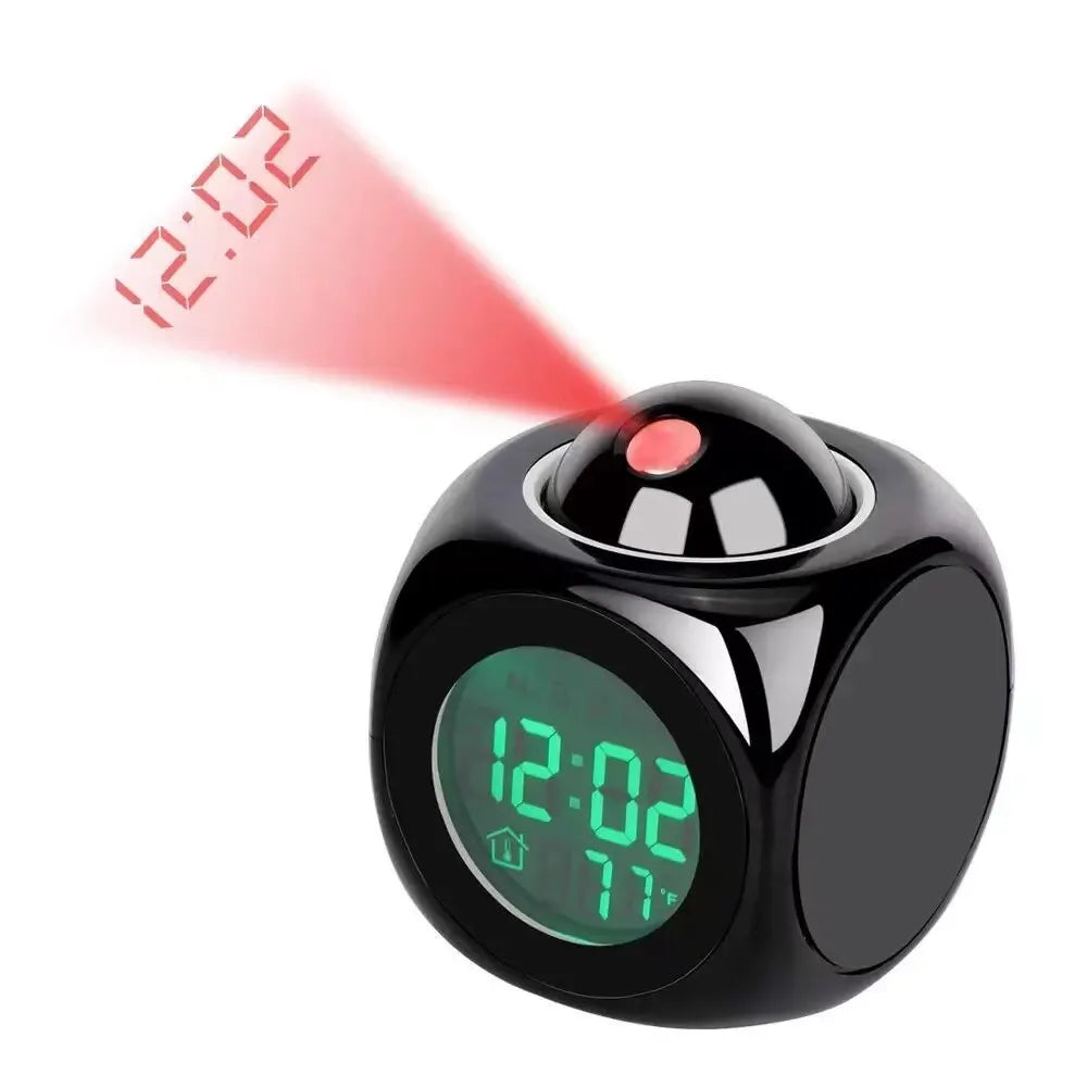 ProjecTime – Horloge Numérique avec Projection et Alarme - Rynova
