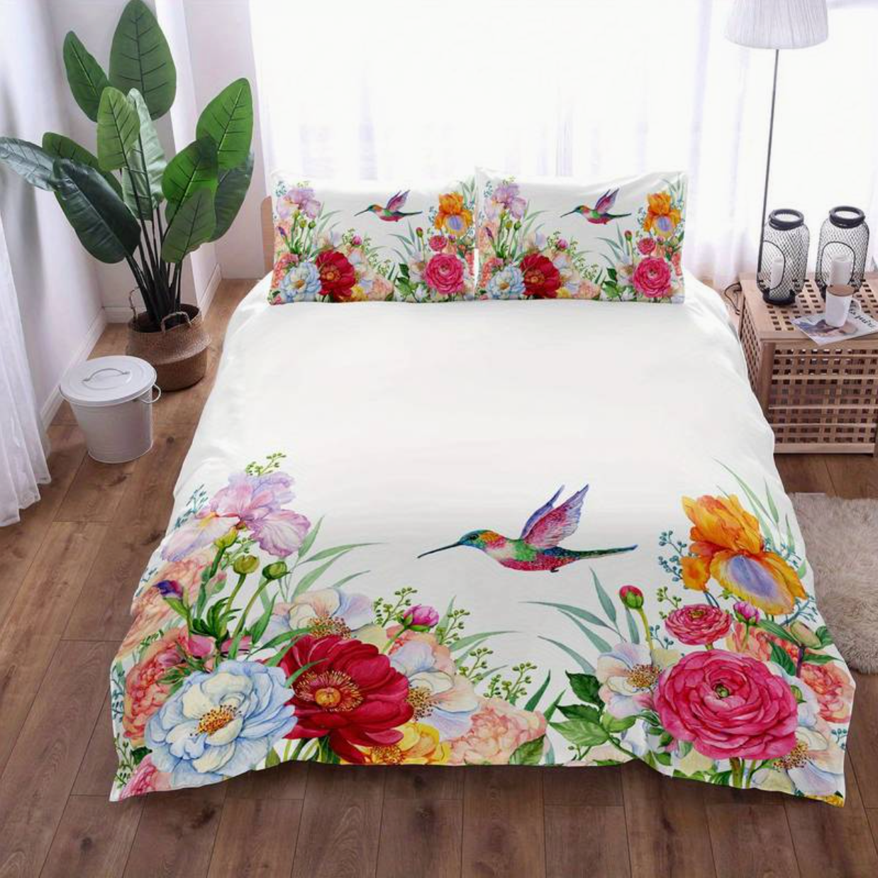 Flora - Couette colorée et housses de coussin pour un refuge vibrant - Rynova