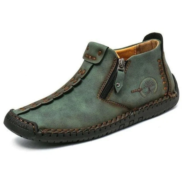 Bottes en cuir véritable EliteWalk | Chaussures élégantes et durables - Rynova