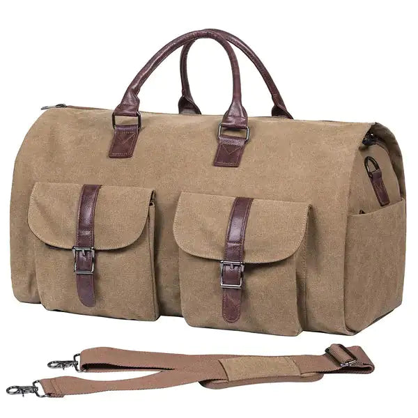 GlobeTrek - Sac de Voyage Convertible pour Vêtements avec Compartiments Organisés - Rynova
