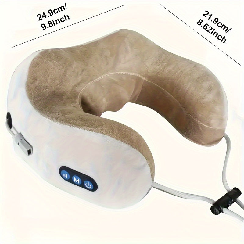 RelaxZen - Coussin de Soutien Cervical en Forme de U, Alliant Confort et Relaxation - Rynova