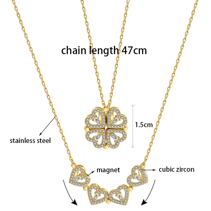 CœurRadieux Collier Porte-Bonheur - Élégance et Chance - Rynova