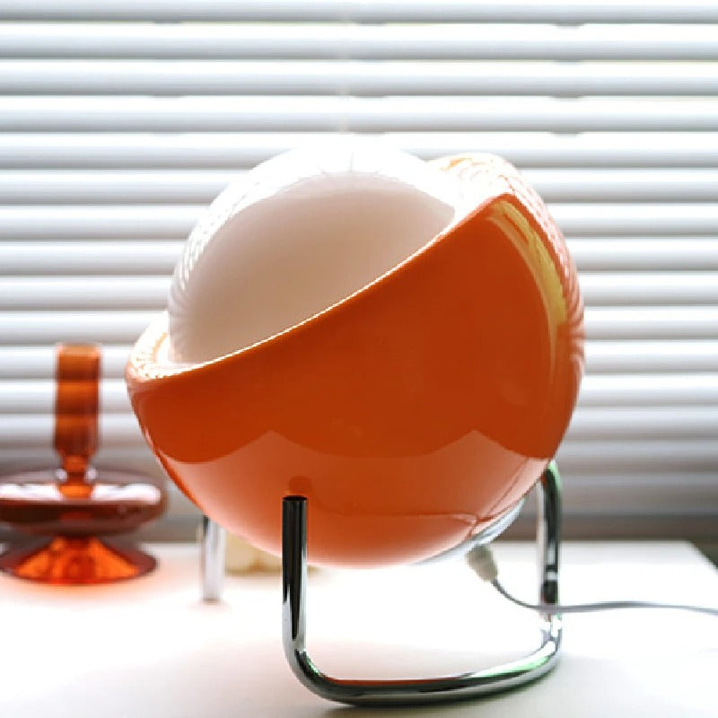LumièrePlénitude - Lampe de Table en Verre Style Bauhaus pour Ambiance Artistique - Rynova