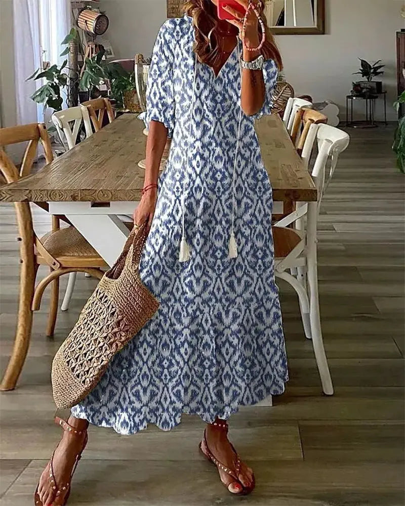 Breeze - Robe Maxi | Élégante et Confortable - Rynova
