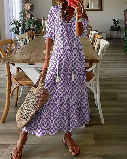 Breeze - Robe Maxi | Élégante et Confortable - Rynova