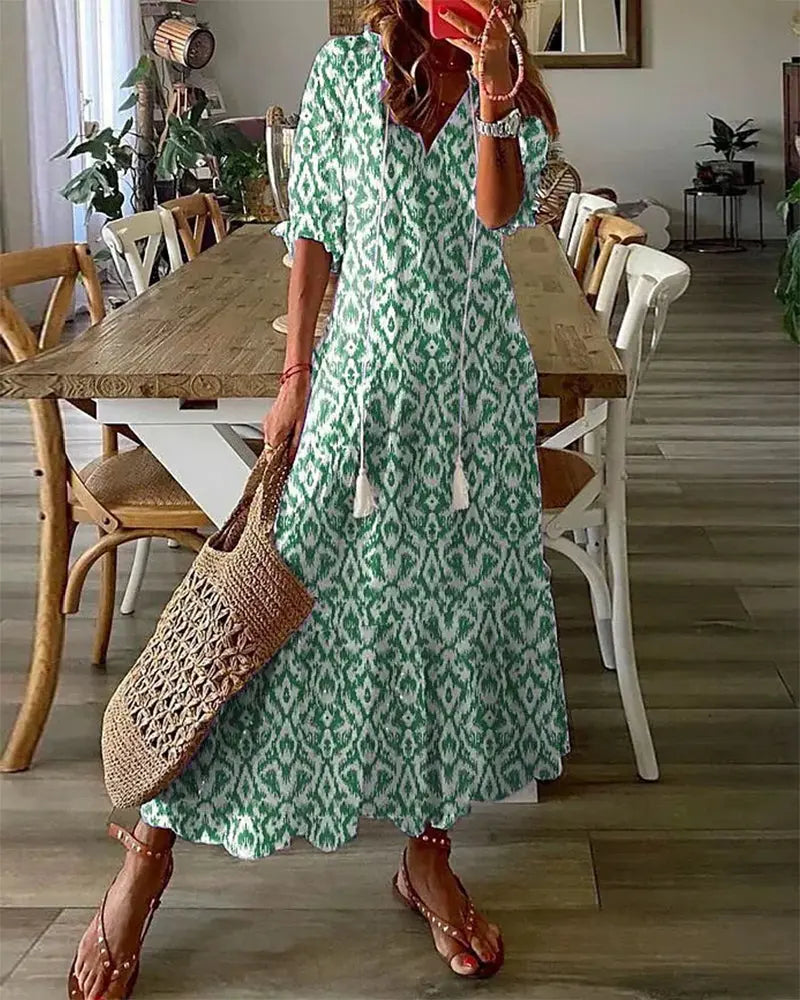 Breeze - Robe Maxi | Élégante et Confortable - Rynova