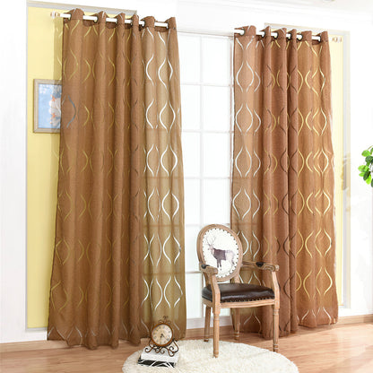 ÉléganceLumineuse - Voile Moderne à Motif de Bulles pour un Intérieur Chic - Rynova