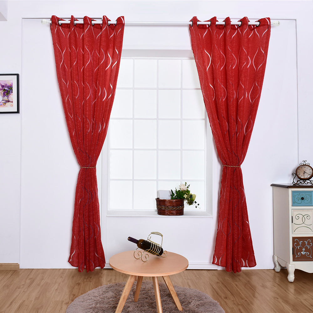 ÉléganceLumineuse - Voile Moderne à Motif de Bulles pour un Intérieur Chic - Rynova