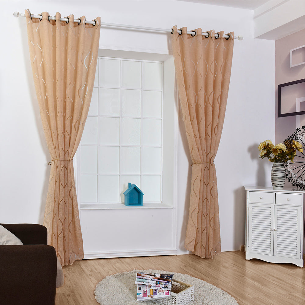 ÉléganceLumineuse - Voile Moderne à Motif de Bulles pour un Intérieur Chic - Rynova