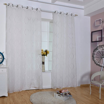 ÉléganceLumineuse - Voile Moderne à Motif de Bulles pour un Intérieur Chic - Rynova