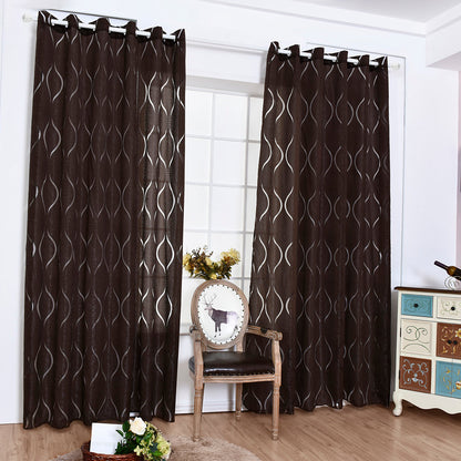 ÉléganceLumineuse - Voile Moderne à Motif de Bulles pour un Intérieur Chic - Rynova