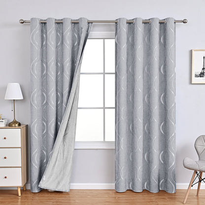 ChicVelours - Rideau en Chenille Moderne pour un Intérieur Élégant - Rynova