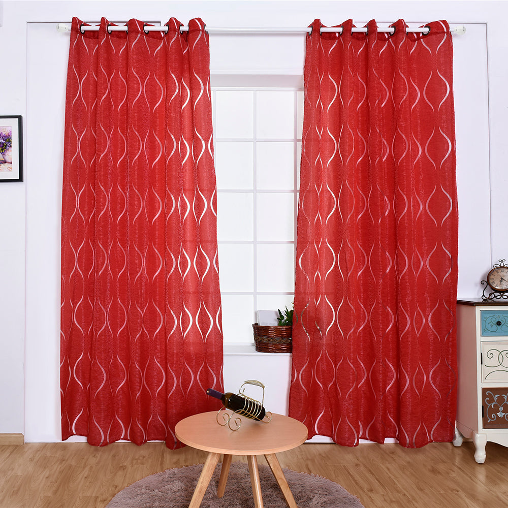 ÉléganceLumineuse - Voile Moderne à Motif de Bulles pour un Intérieur Chic - Rynova