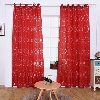 ÉléganceLumineuse - Voile Moderne à Motif de Bulles pour un Intérieur Chic - Rynova