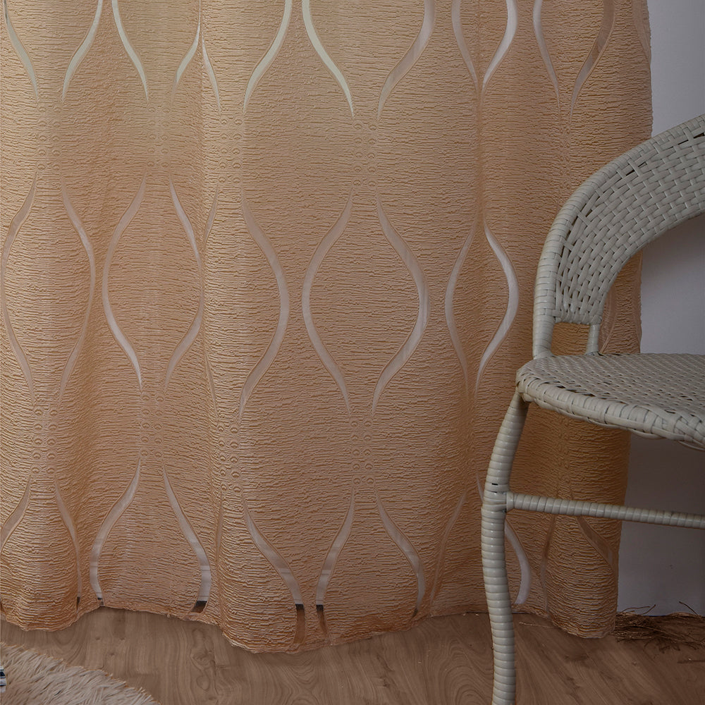 ÉléganceLumineuse - Voile Moderne à Motif de Bulles pour un Intérieur Chic - Rynova