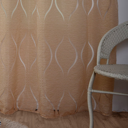 ÉléganceLumineuse - Voile Moderne à Motif de Bulles pour un Intérieur Chic - Rynova