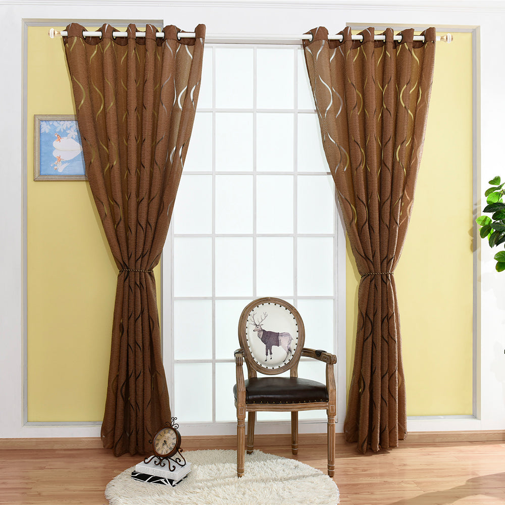 ÉléganceLumineuse - Voile Moderne à Motif de Bulles pour un Intérieur Chic - Rynova