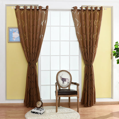ÉléganceLumineuse - Voile Moderne à Motif de Bulles pour un Intérieur Chic - Rynova