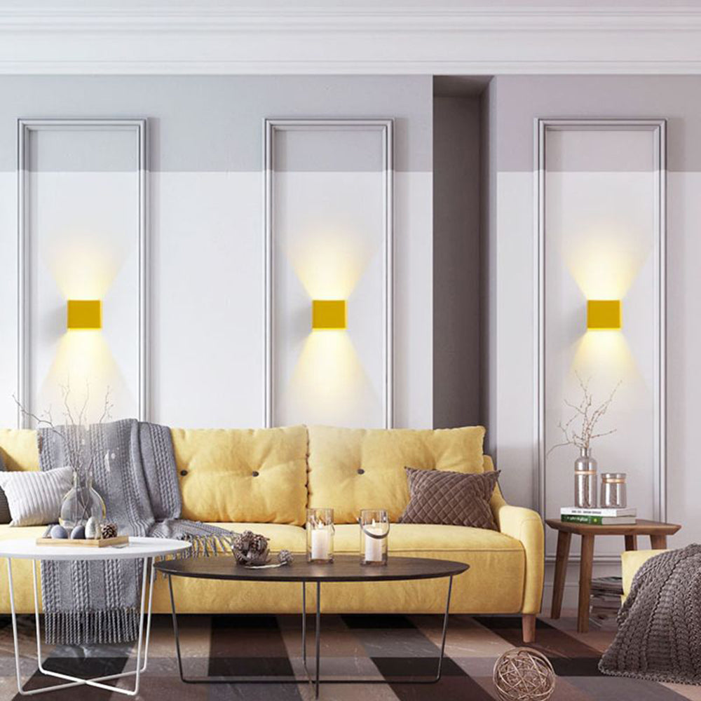 LuminaSquare - Applique murale carrée moderne - Rynova