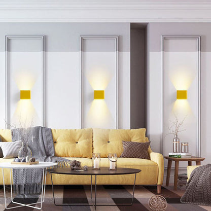 LuminaSquare - Applique murale carrée moderne - Rynova