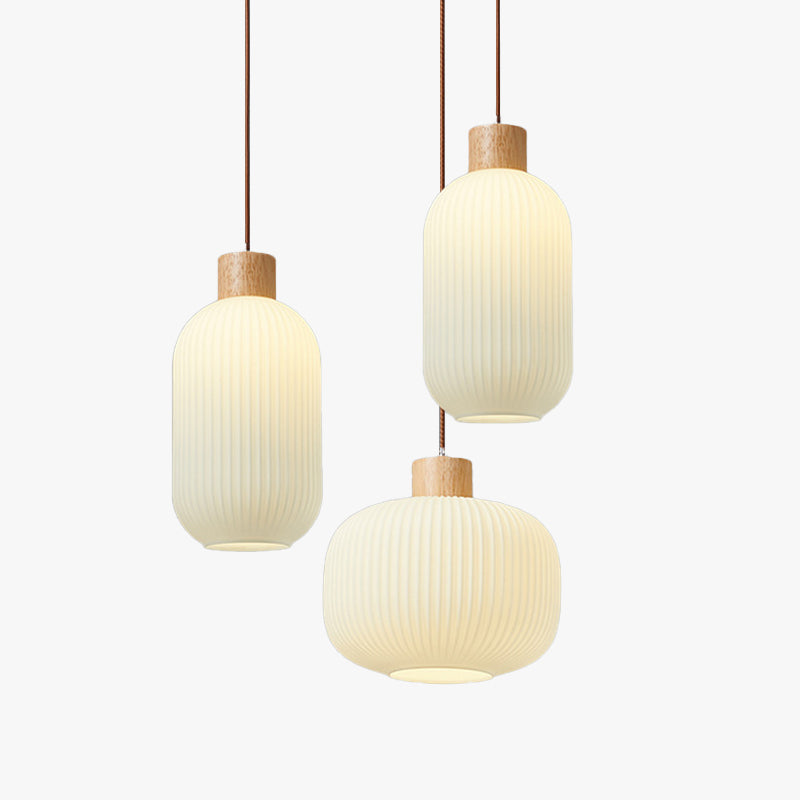 LumièreBois – Éclairage LED Suspendu Élégant - Rynova