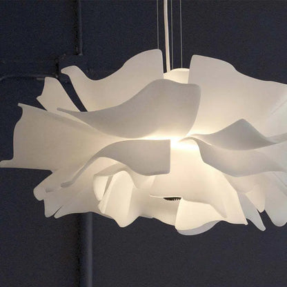 Fleuria - Applique Murale Moderne en Métal Blanc en Forme de Fleur - Rynova