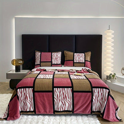 CocoonChic - Couverture en flanelle douce et polyvalente pour toutes saisons - Rynova