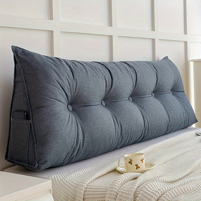 ConfortÉlite – Coussin triangulaire en lin premium - Rynova