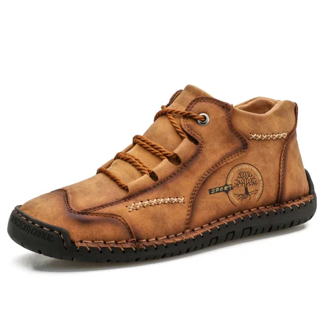 Bottes en cuir véritable EliteWalk | Chaussures élégantes et durables - Rynova