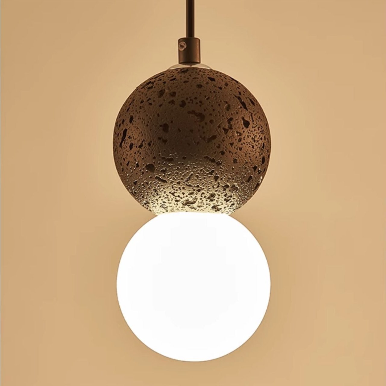 ÉclatVerre – Suspension LED moderne en verre élégant - Rynova