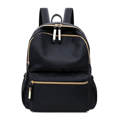 Soleil Chic - Sac à dos étanche en Oxford pour femmes, noir - Rynova