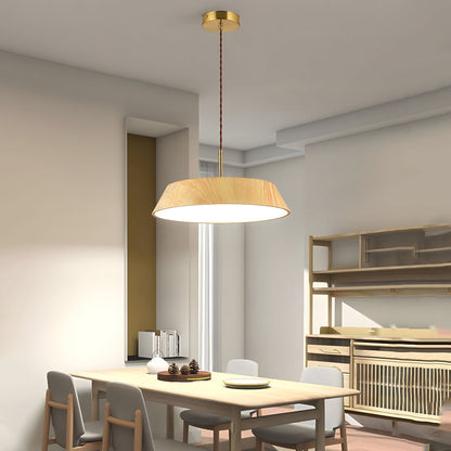 HarmonieLumi – Suspension LED en Bois Style Japonais - Rynova