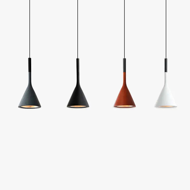 MorandiLuxe - Suspension Triangulaire Moderne en Métal - Rynova
