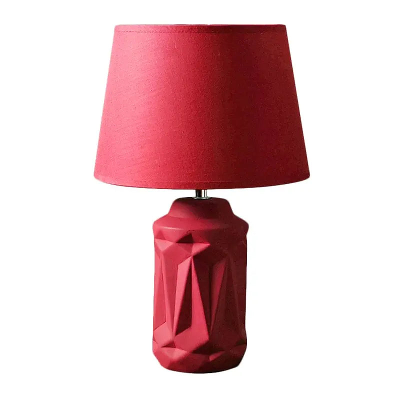 ÉclatRouge - Lampe de Nuit en Céramique Élégante - Rynova