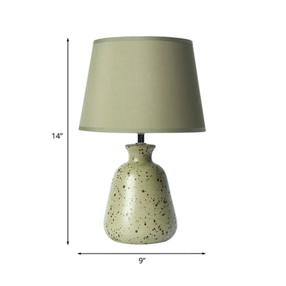 Lampe de Lecture en Céramique Rustique à 3 Pompes pour Table de Nuit - Rynova