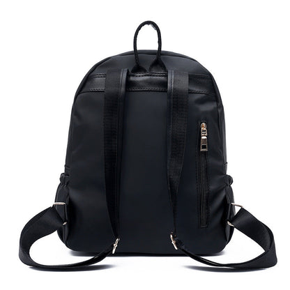 Soleil Chic - Sac à dos étanche en Oxford pour femmes, noir - Rynova