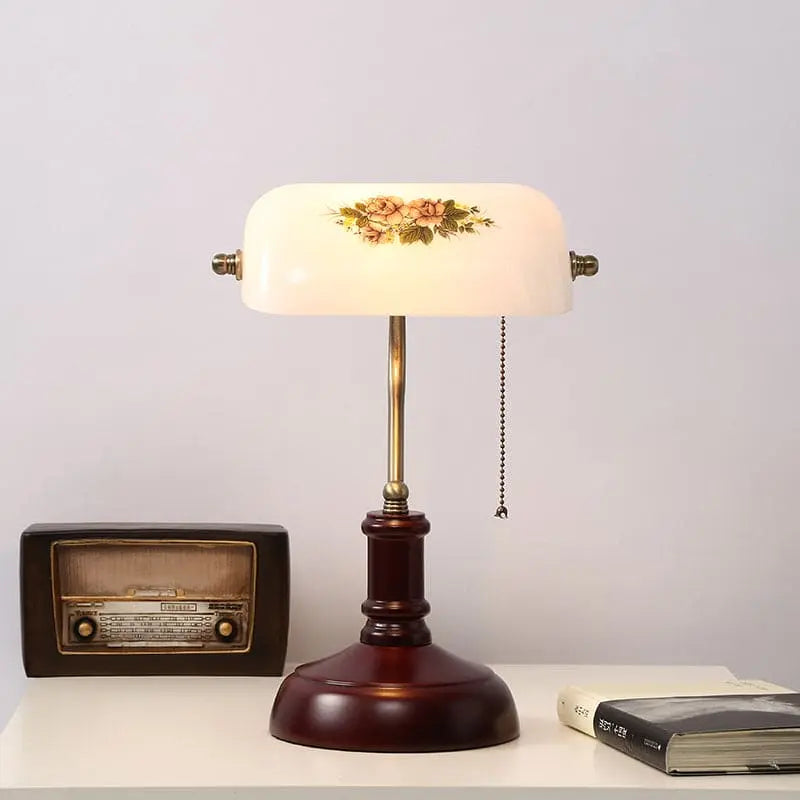 ÉclatRétro | Lampe de Table Vintage en Demi-Cylindre - Rynova