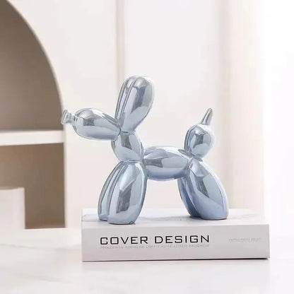 PuffyPaws - Sculpture de chien en ballon pour une décoration intérieure joyeuse - Rynova