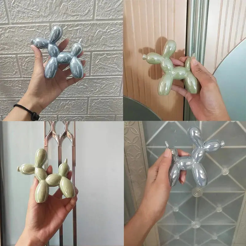 PuffyPaws - Sculpture de chien en ballon pour une décoration intérieure joyeuse - Rynova