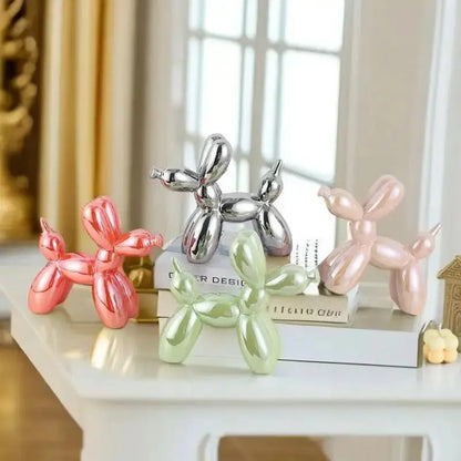 PuffyPaws - Sculpture de chien en ballon pour une décoration intérieure joyeuse - Rynova