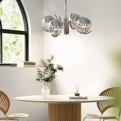 LumiScandi – Lustre scandinave en verre et fer électroplaqué - Rynova