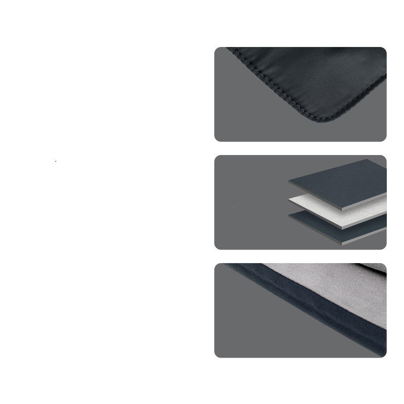 Nouveau style - Sac pour ordinateur portable noir et blanc, étui protecteur - Rynova