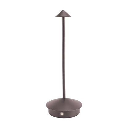 LumiGlow - Lampe de table à toucher USB en forme de champignon triangulaire avec dimmable à 3 niveaux - Rynova